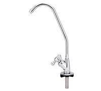 Robinet de cuisine d'acier inoxydable de 360 ° de rotation, robinet de robinet s'adapte à tous les systèmes de filtre à eau sous le comptoir, installation facile