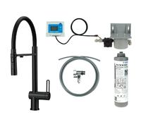 Robinet de Cuisine deante avec Système de Filtration, Bec Réglable, BRMFN75M