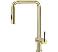 Robinet de Cuisine Deante Monocommande Tirette Or Brossé 600mm