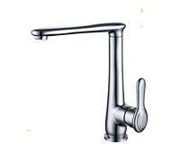 Robinet de Cuisine en cuivre plaqué Or, Robinet mitigeur d'eau Chaude Froide, Bol à légumes, Robinet à Sept caractères, Peinture Bicolore, Robinet d'évier de Cuisine, Robinet à Sept octets, O
