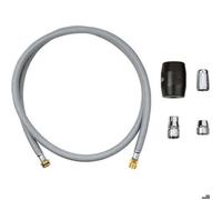 Robinet de cuisine flexible avec douchette extractible, compatible avec les derniers modèles de robinets Grohe, tressé en nylon, 4