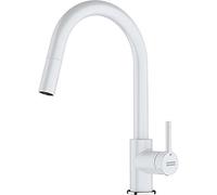 Franke Mitigeur de cuisine Lina 115.0626.081 avec douchette extractible blanc