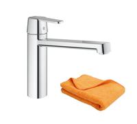Robinet de cuisine Get chromé + microfibre