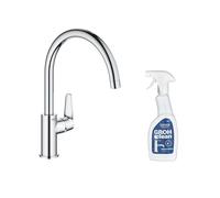 Robinet de cuisine GROHE Start Curve Quickfix chromé + nettoyant GrohClean