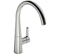 Robinet de cuisine Hansa Hansadesigno Style 51021183 basse pression, pivotante , projection 200 mm, chromé