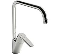 Robinet de cuisine Hansa HANSAPOLO Eco 5270220300046, bec pivotant, saillie 221 mm, chromé