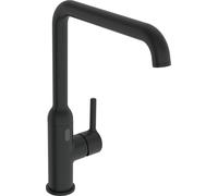 Robinet de cuisine HANSA HANSAVANTIS Style, Bluetooth, 230/9V, capteur PSD, bec orientable, saillie 255mm, 5421220933, Couleur: noir mat