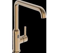 Robinet de cuisine HANSA HANSAVANTIS Style, Bluetooth, 230/9V, capteur PSD, bec orientable, saillie 255mm, 5421220981, Couleur: Bronze brossé