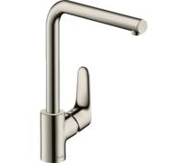 Robinet de cuisine HANSGROHE Focus M41 280 aspect acier inox