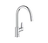 GROHE – Mitigeur évier Start Edge G30550000 monocommande extractible pivotant chromé