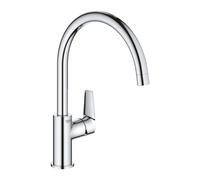 Robinet de cuisine monocommande GROHE StartEdge Quickfix chromé