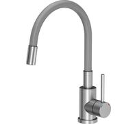 Robinet de cuisine QUADRON MAGGIE Steinsteel Stretch gris
