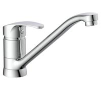 Robinet de cuisine SCHÜTTE CELLINO, robinet de cuisine orientable à 360°, mitigeur cuisine, robinet d'évier en chrome
