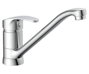 Robinet de cuisine SCHÜTTE CELLINO, robinet de cuisine orientable à 360°, mitigeur cuisine, robinet d'évier en chrome