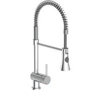 Robinet de cuisine SCHÜTTE CORNWALL, Robinet basse pression cuisine, Robinet cuisine extractible, Mitigeur cuisine, Chrome