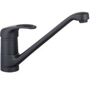 Robinet de cuisine SCHÜTTE GRANDE, robinet de cuisine avec kit de montage rapide, mitigeur orientable cuisine