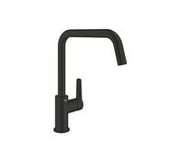 Robinet de cuisine Start bec haut noir mat