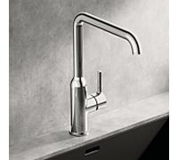 Hansa Armaturen Mitigeur d’évier HANSAVANTIS Style 54202207 commande latérale chrome