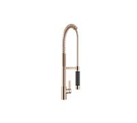 Robinet de cuisine Ultra Profi Dornbracht Tara 33860875-42, poignée à levier à droite, saillie 240 mm, bronze brossé