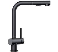 Robinet de cuisine Unyqoos® avec douchette extractible, pivotant à 360°, fonction de pulvérisation/remplissage en 2 étapes, mitigeur, en acier inoxydable sans plomb, robinet conçu pour résister jusqu'