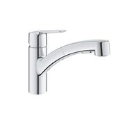 GROHE QUICKFIX Start Robinet de cuisine évier, douchette extractible, inverseur 2 jets, rotation 90°, 30531001
