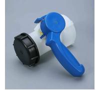 Robinet de cuve IBC - OKZ® - 1000l - Résistant aux acides et alcalis - Soupape de décharge DN40 - Vanne papillon