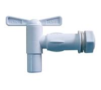 Robinet de cuve plastique nez rapide intégré - mâle 20x27-(3/4") - PEHD - b