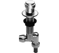 Robinet de décharge sous plan avec dispositif de sécurité, 50 mm, chromé