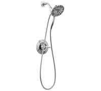 Robinet de douche à levier unique Delta Faucet Arvo 14 Series, kit comprenant la douchette et la plaque de fixation à 4 trous