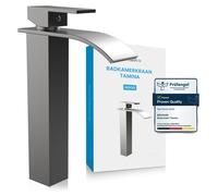 Robinet de douche Badkraan Tamina, design cascade, avec kit de montage