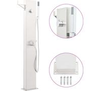 Robinet de douche de jardin 110 cm Acier inoxydable