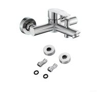 Robinet de douche encastré moderne pour rénovation de salle de bain | Acier 304, résistant à la rouille, usage quotidien, maintient la brillance, surface hygiénique