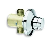Sapho Silfra Quik - Robinet encastré de douche, auto-obturateur, chrome QK15051