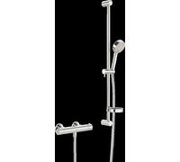 Robinet de douche HANSA HANSAUNITA, barre de support de douche 952 mm, 3 jets, chromé, 48130131