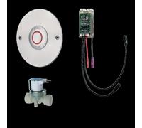 Robinet de douche KWC, modèle AQUATIMER, installation murale, électronique, sans mélangeur, 24 VDC