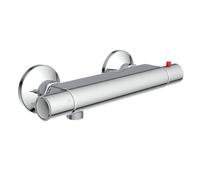 Robinet de douche SCHÜTTE VICO avec thermostat, thermostat, mitigeur de douche, thermostat de douche en chrome