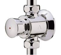 Presto Robinet de douche simple mural PRESTO 50 – alimentation par le bas, bouton poussoir