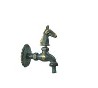 Robinet de jardin AquaCraft Nostalgia en laiton avec tête de cheval 1001000117