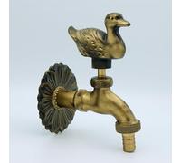 Robinet de jardin décoratif canard 1/2" avec raccord tuyau