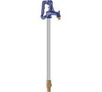 Robinet de jardin résistant au gel, robinet extérieur de 3,25 pieds résistant au gel avec une profondeur d'enfouissement de 12 pouces, raccord de tuyau G 3/4 pouce, bouche d'incendie robuste en fonte
