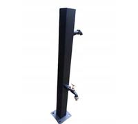 Robinet de jardin Robinet de jardin Colonne d'eau Point d'eau Noir mat 75cm