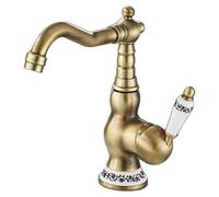 Robinet de lavabo, à montage mural, à levier unique, modèle compact