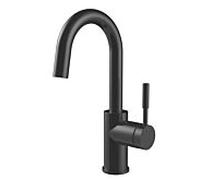 Fukana stile black mitigeur lavabo 24759702 bec haut, noir