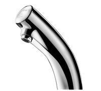 Robinet de lavabo automatique sur vasque TEMPOMATIC 3 pile intégrée DELABIE 442006