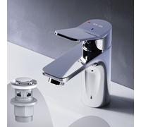 Robinet de lavabo avec technologie EcoStart et bonde à clapet – FXA82800