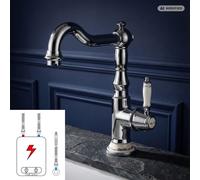 Robinet de lavabo / cuisine PaulGurkes Nostalgie Low Pressure Chromé
