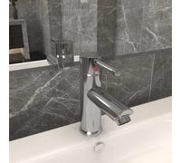 vidaXL Robinet de lavabo pour salle de bain 130x176 mm