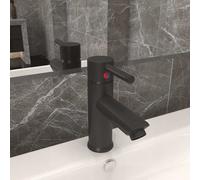 Robinet de Lavabo de Salle de Bain Doré 130x176 mm Mitigeur Intérieur vidaXL