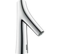 Robinet de lavabo électronique AXOR Starck Organic, avec réglage de la température, alimentation 230 V, finition chrome