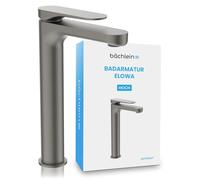 Robinet de lavabo haut de gamme, design moderne, mitigeur à une seule levier de très grande hauteur